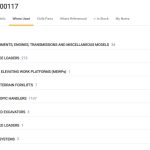 JCB Spare Parts Bearing 831/00117