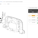 JCB Spare Parts TANK 128/D1283