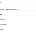 JCB Spare Parts PISTON HEAD SEAL 2411/4009