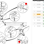 JCB Spare Parts CLIP 158/30499
