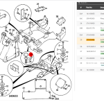 JCB Spare Parts RUBBER 275/00456