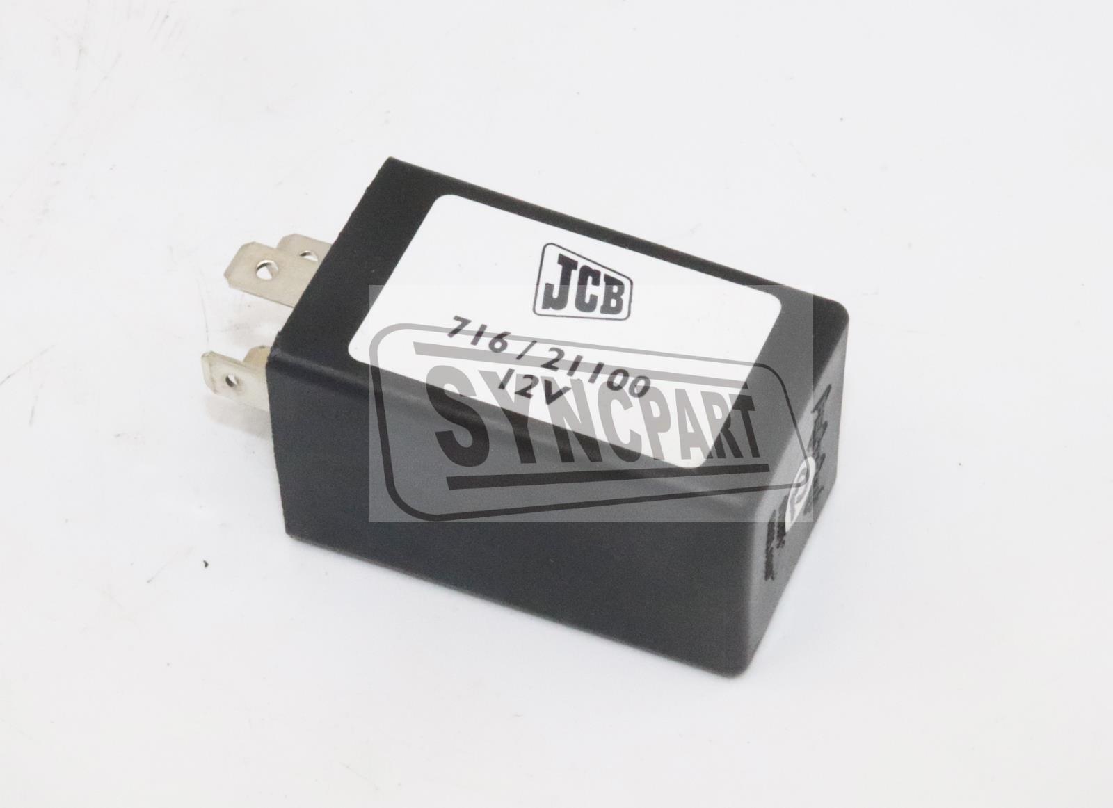 JCB Spare Parts Relay 716/21100